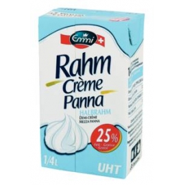 Rahm Halbrahm UHT 0.25 L (25% Fett)